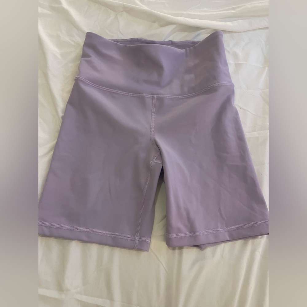 Athleta Women's Lavender Bike Shorts